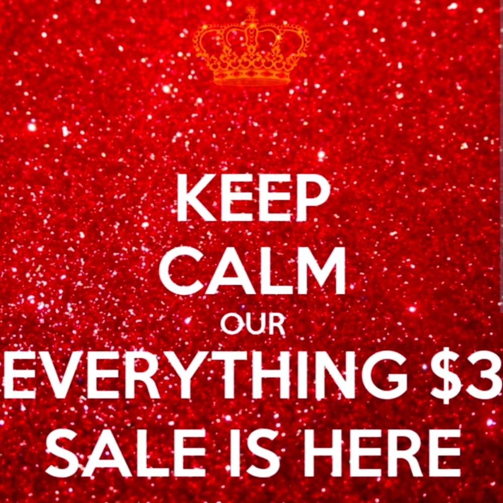 $3 Show!!! Closet Clearance!!